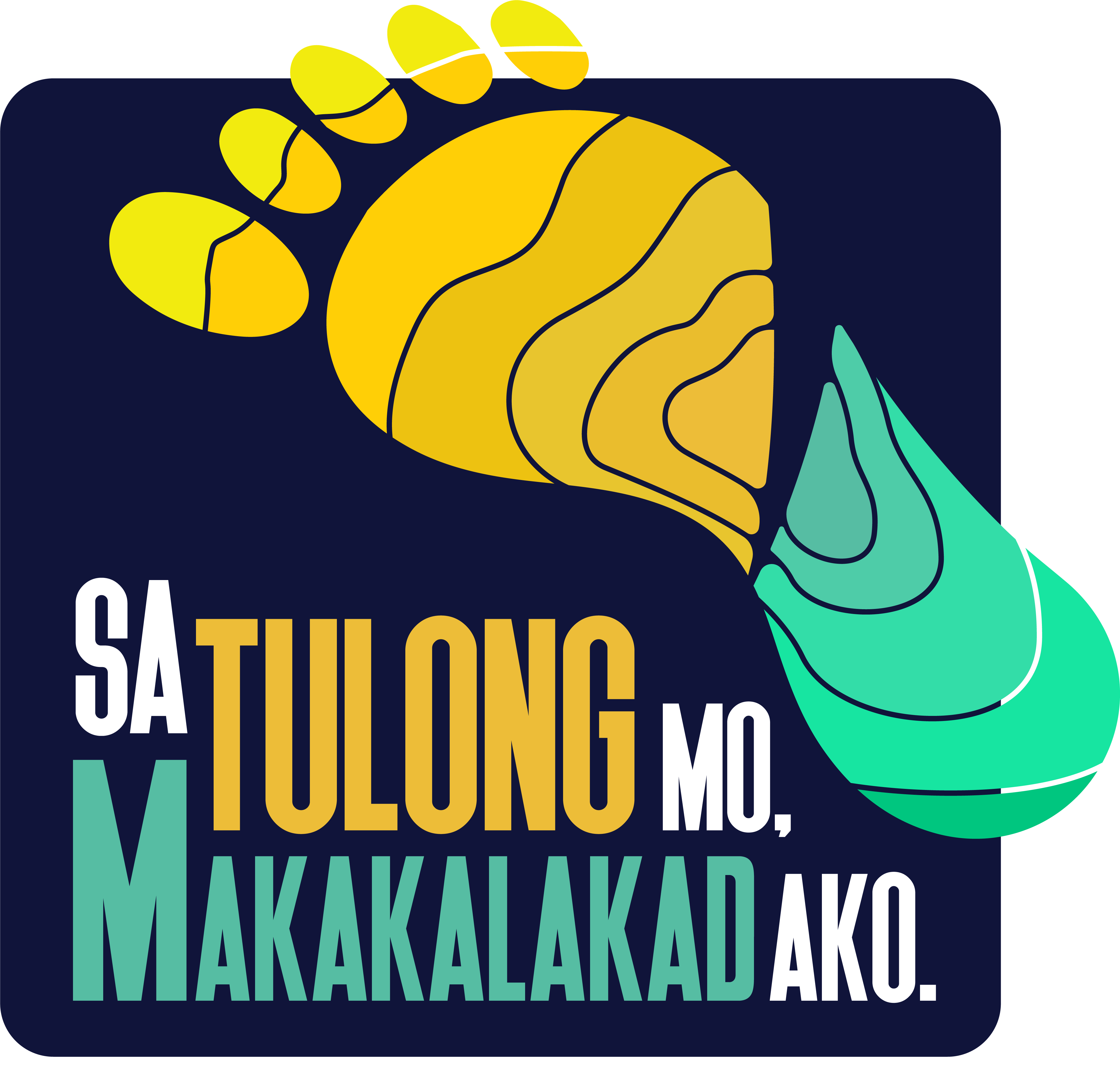 JCI Davao - Sa Tulong Mo Makakalakad Ako Logo