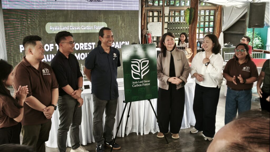 Logo Reveal of the Ayala Land Davao Carbon Forest
